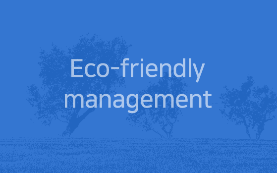 Eco-friendly management